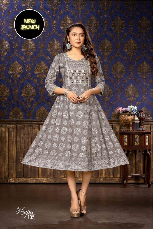 Golden Krupa Vol 1 Rayon Designer Exclusive Kurti Collection